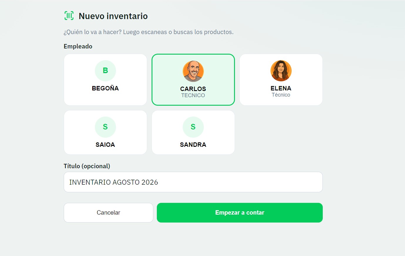 Inventario