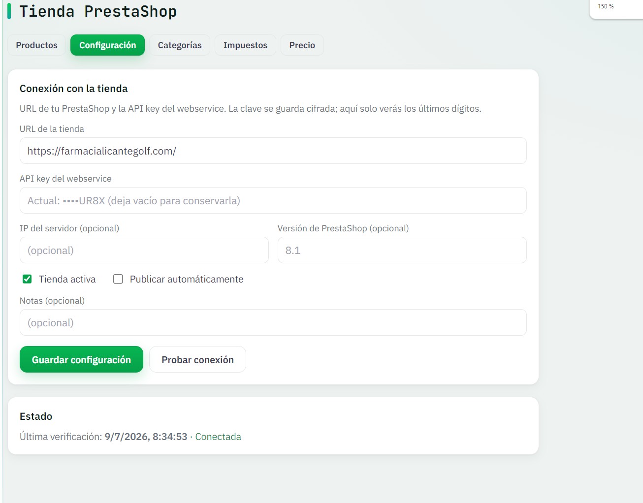 Tienda WooCommerce